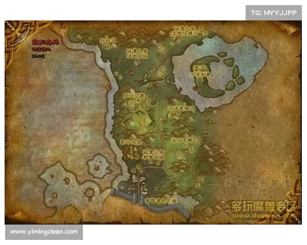 魔兽世界小地图独特不旋转展示